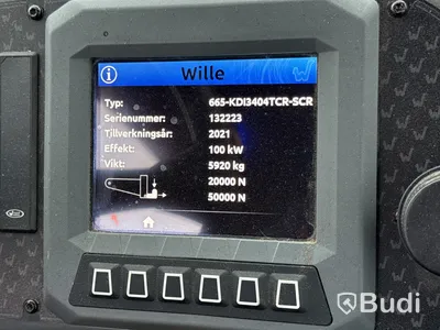 Redskapsbärare Wille 665 | 1646h | 2021
