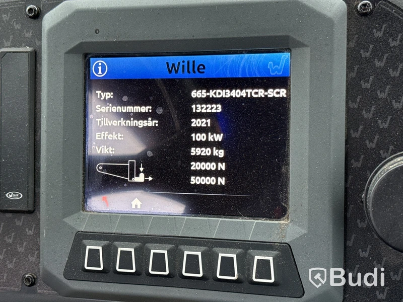 Redskapsbärare Wille 665 | 1646h | 2021