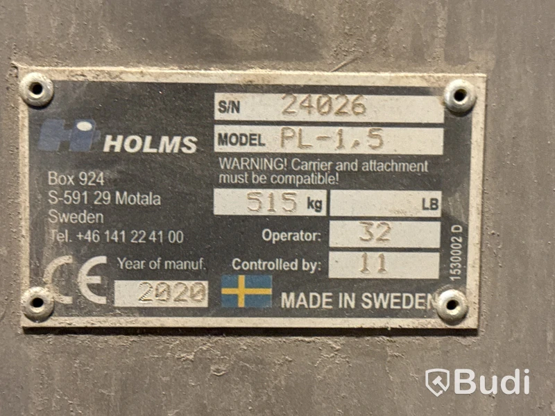 Sopaggregat Holms PL-1.5 | 2020