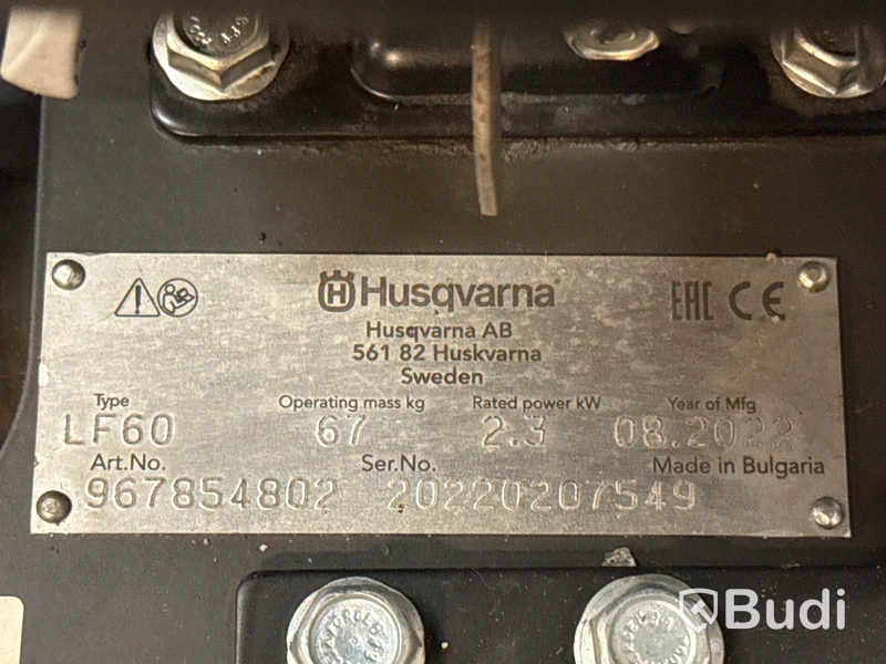 Markvibrator Husqvarna LF 60 | 2022