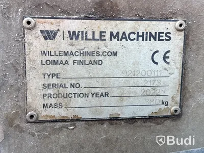 Hydraulisk sandspridare Wille 370 | 2022