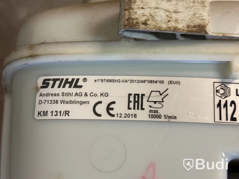 Kombimaskin Stihl KM 131 /R med sopvals | 2016