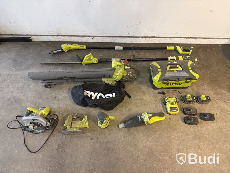 7 st elhandmaskiner Ryobi