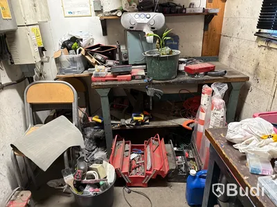 Innehåll i verkstad (Bänkar ingår ej)