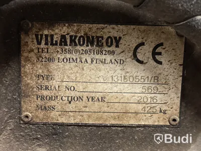 Hydraulisk sandspridare Wille 550 | 2016