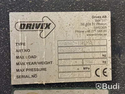 Hydraulisk sandspridarskopa Drivex SS04C-Trima | 2019