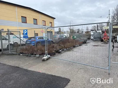 6 st byggstaket