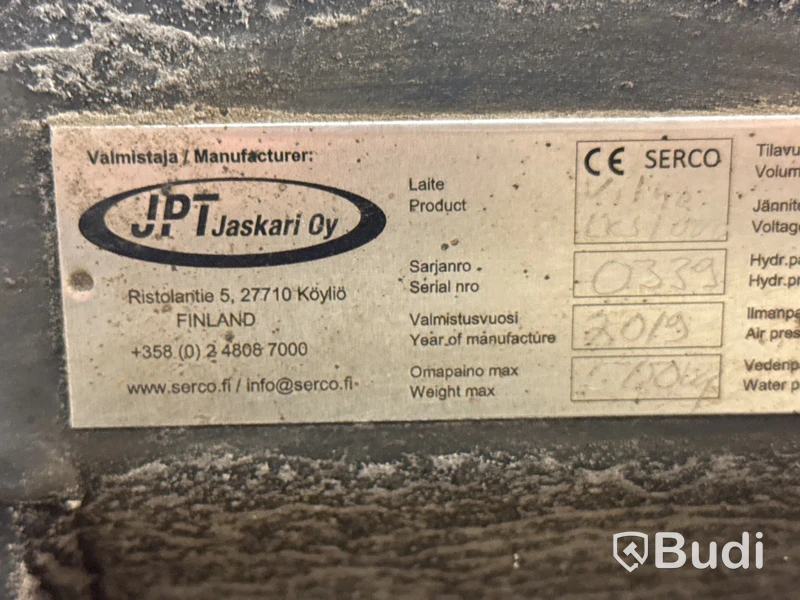 Hydraulisk sandspridare Fjärås/Vilho LKS1000 | 2019
