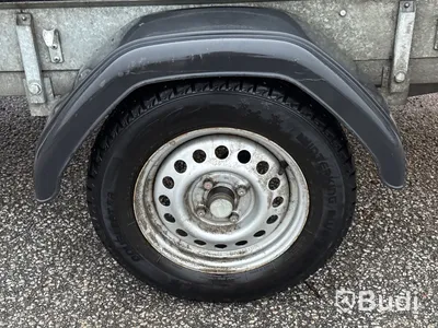 Obromsad släpvagn med tipp Brenderup LM0750 | 2020
