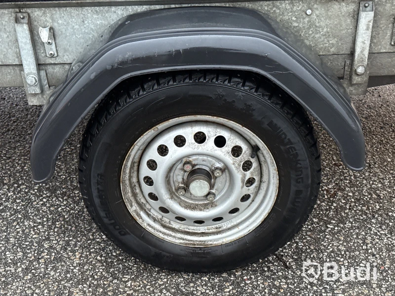 Obromsad släpvagn med tipp Brenderup LM0750 | 2020