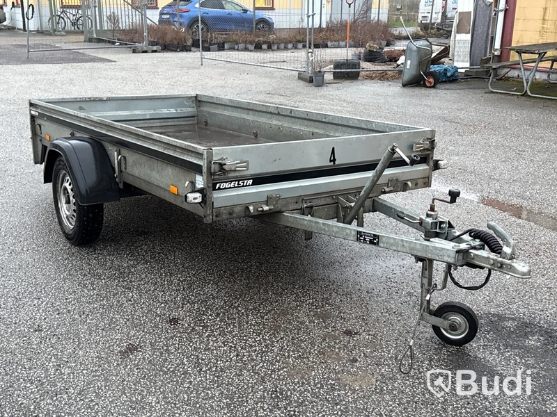 Obromsad släpvagn med tipp Brenderup LM0750 | 2020