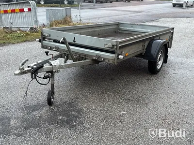 Obromsad släpvagn med tipp Brenderup LM0750 | 2020