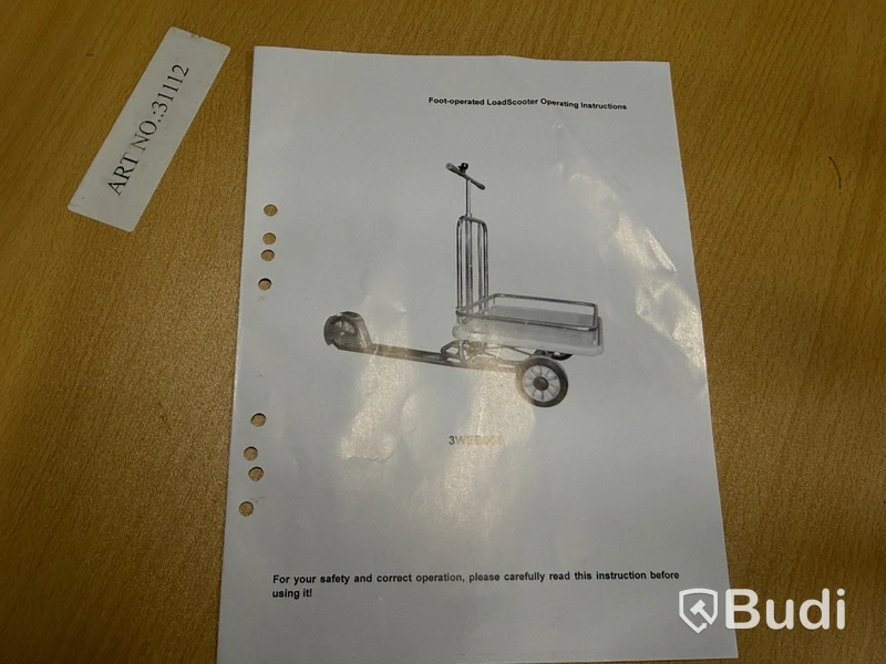 Cargo scooter Noblelift 3WEBOSS, 50 kg