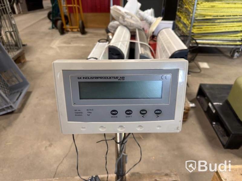 Industrivåg EK BVT10-10, 75 & 150 kg