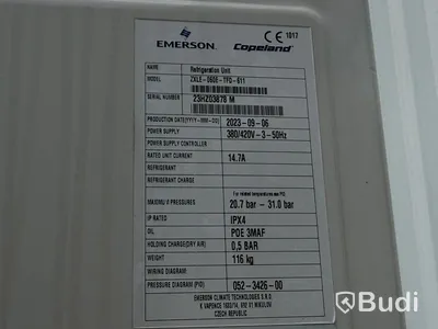 Walk-in freezer 6 x 6 m (large model)