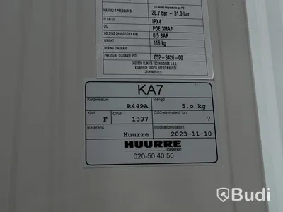 Walk-in freezer 6 x 6 m (large model)