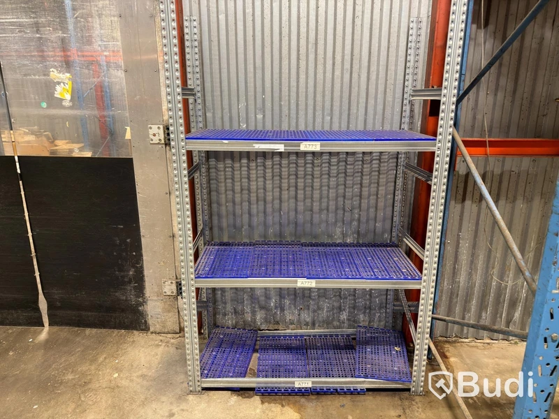 Shelving units, 11 pcs