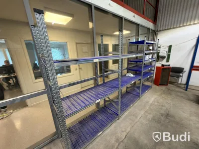 Shelving units, 11 pcs