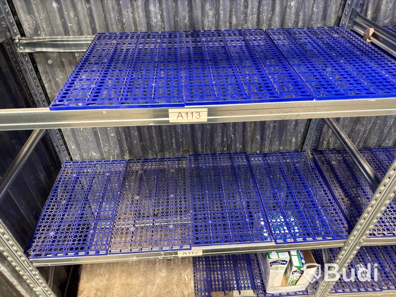 Shelving units, 11 pcs