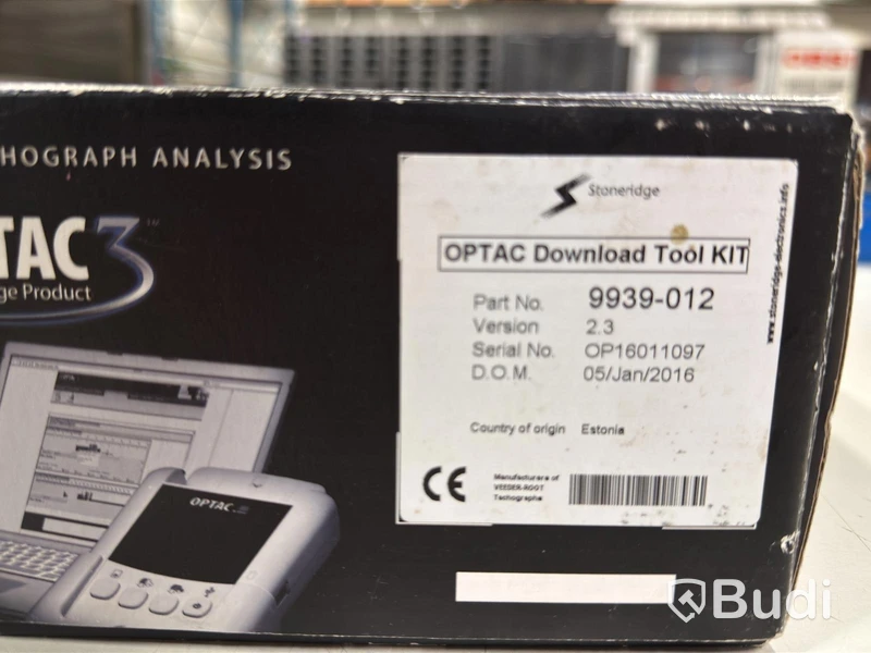Stoneridge OPTAC 3 tachograph tool, kit
