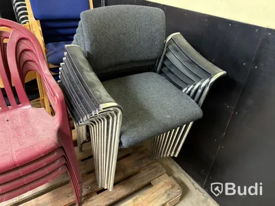 44 stackable chairs