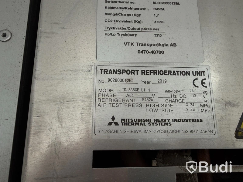 Refrigerated truck Mercedes-Benz Sprinter 516 CDI box body (163 hp) -2019