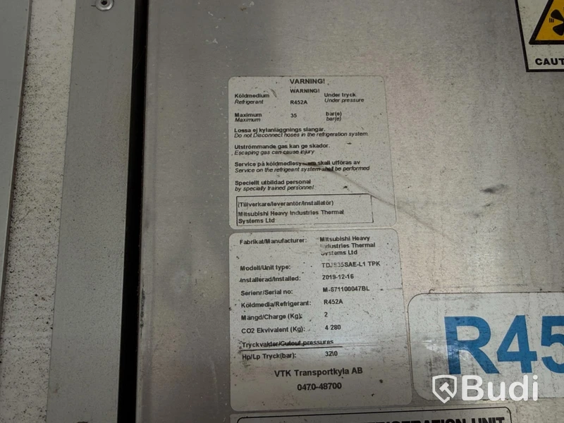 Refrigerated truck Mercedes-Benz Sprinter 516 CDI high-volume box body (163 hp) -2019
