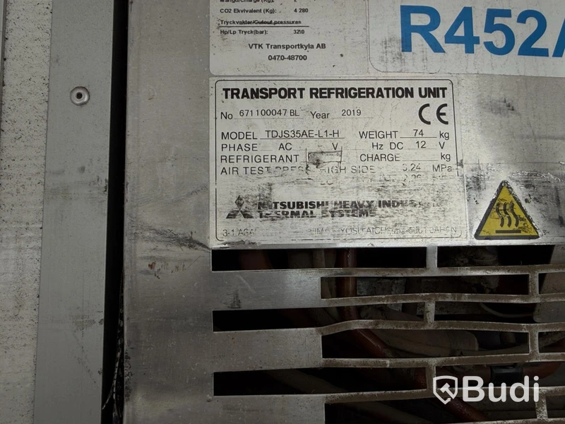 Refrigerated truck Mercedes-Benz Sprinter 516 CDI high-volume box body (163 hp) -2019
