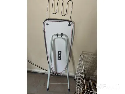 Laundry basket incl. ironing board and hangers