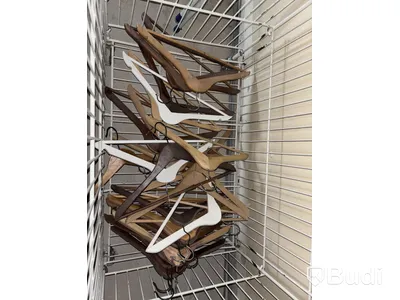 Laundry basket incl. ironing board and hangers