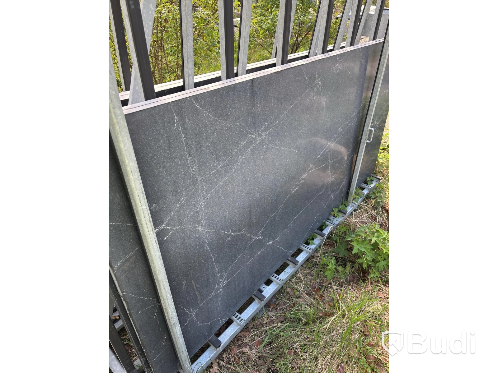 2 Black Marble Slabs