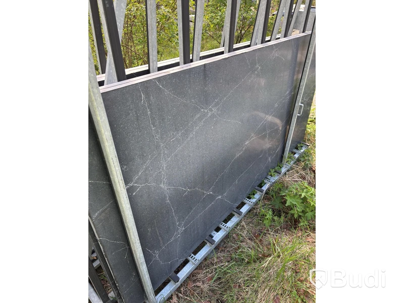 2 Black Marble Slabs