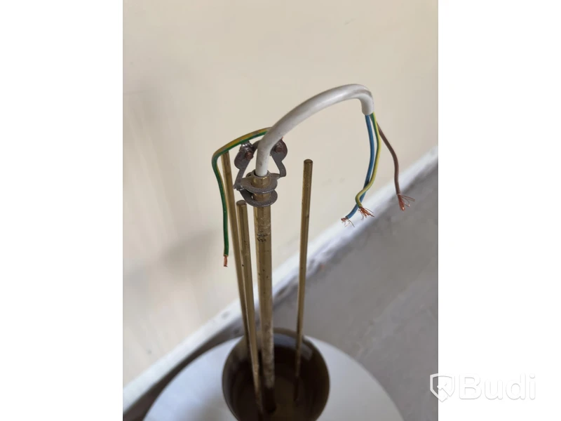 Taklampa  J.T KALMÁR, modell 7026, mässing, 3 ljuskällor