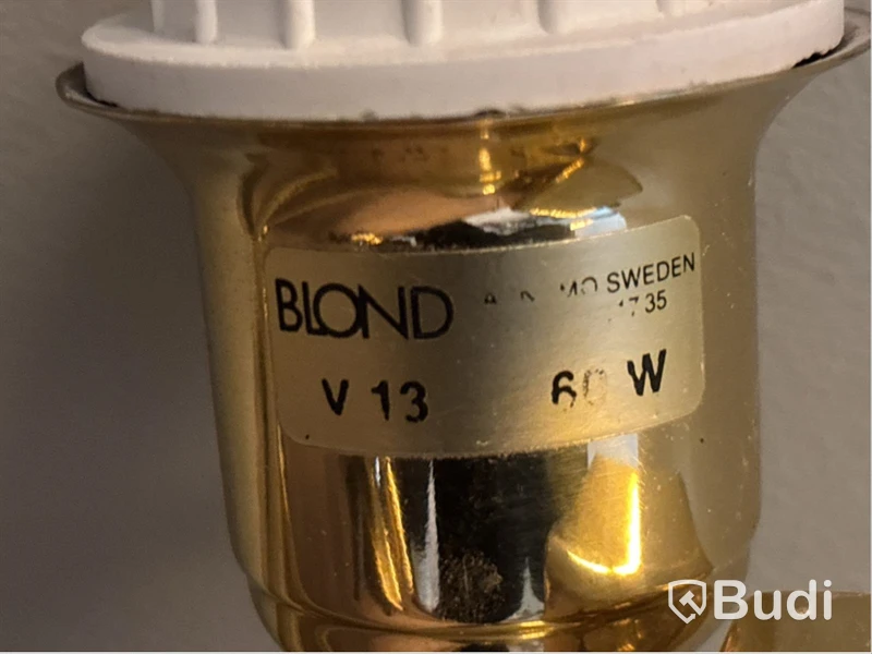 2 st. Vägglampor, Blond