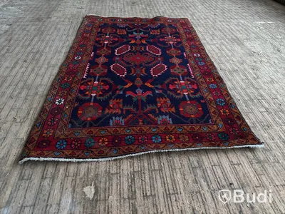Orientalisk matta, handvävd