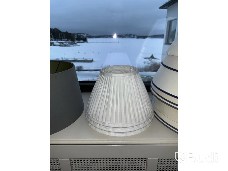 Parti med lampskärmar
