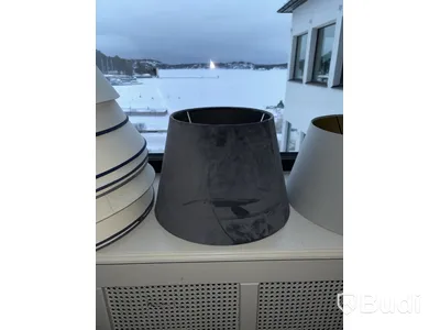 Parti med lampskärmar