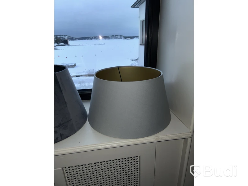 Parti med lampskärmar