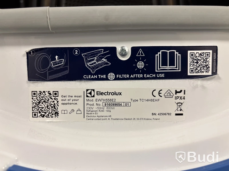 Tvättmaskin Electrolux Perfectcare 700, EW7H558E2