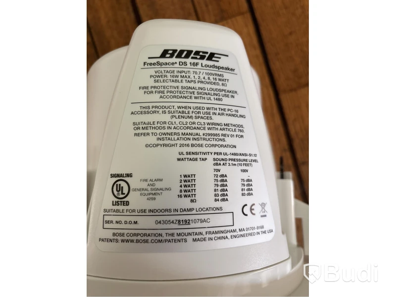 4 st. Högtalare Bose, Freespace DS 16F