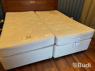 Dubbelsäng inkl. bäddmadrasser
