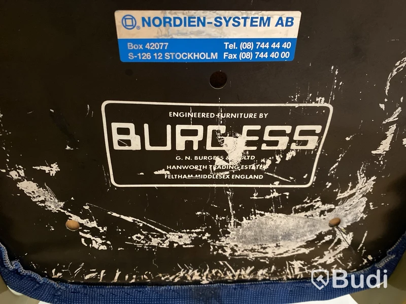 Parti med stapelbara stolar, Burgess England - 120 st.