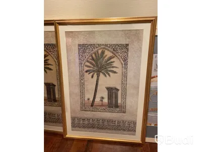 5 st. Tavlor, - tre olika motiv