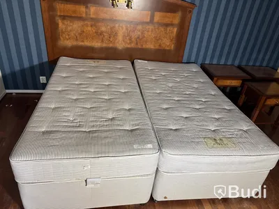 Dubbelsäng inkl. bäddmaddrass