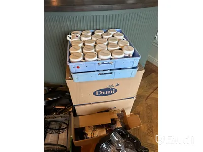 Parti med diverse köksredskap
