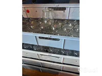 Parti med diverse glas