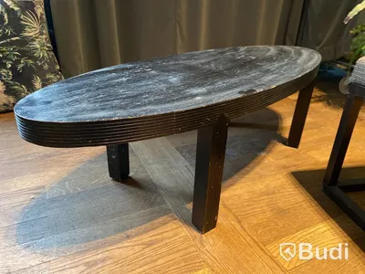 Fotpall och soffbord