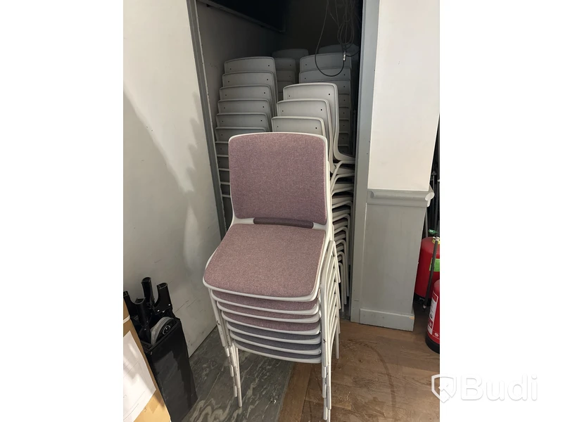 4 st. Konferensstolar FLOKK, blandade färger