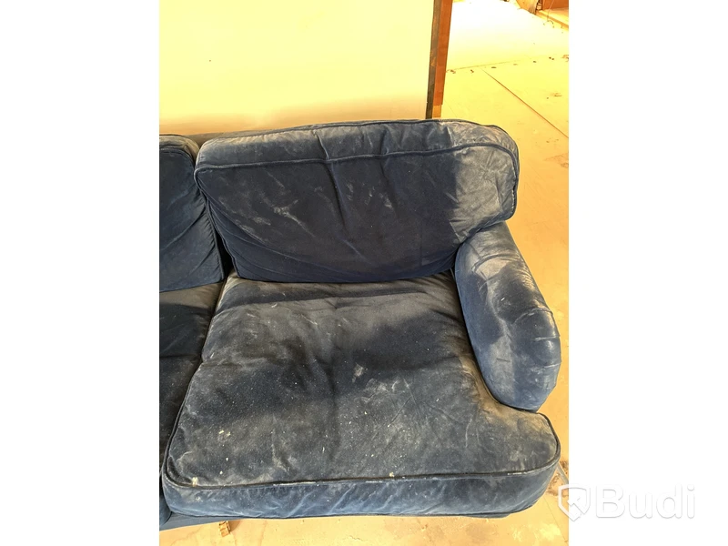 Soffa, blå