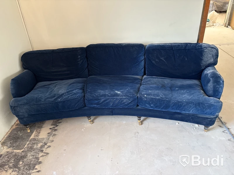 Soffa, blå